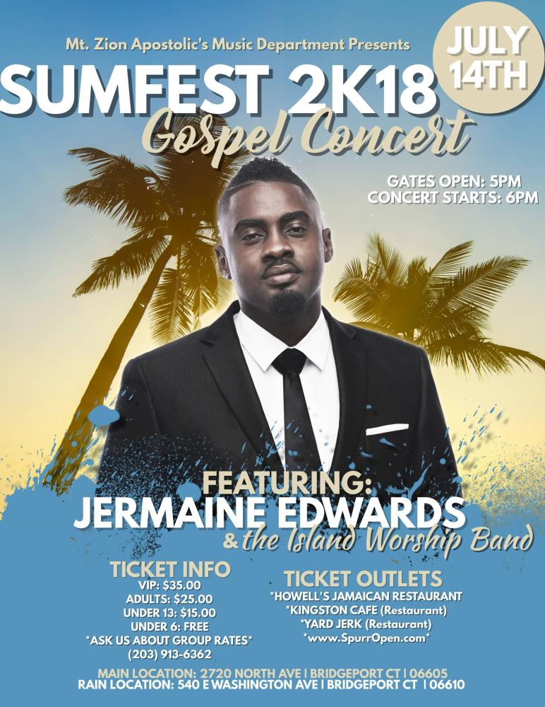 SumFest 2K18 Gospel Concert SpurrOpen