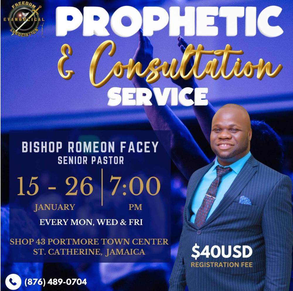 PROPHET DJ COMFORT - ONLINE PRAYER AND PROPHECY 