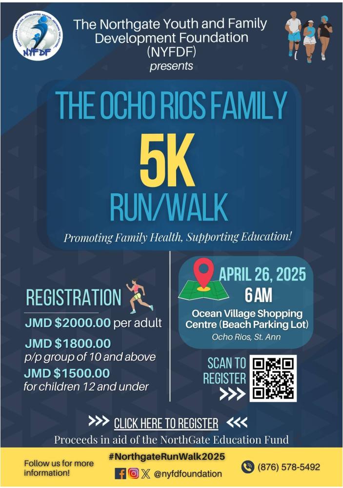 The Ocho Rios Family 5K Run/Walk - SpurrOpen.com
